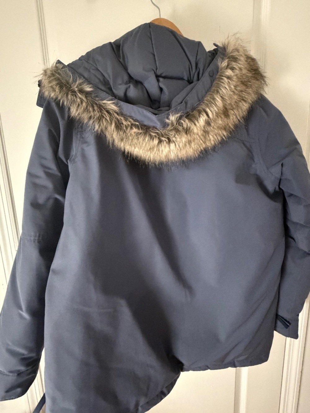 Quince Responsible Down Hooded Parka Storm Blue Men’s M